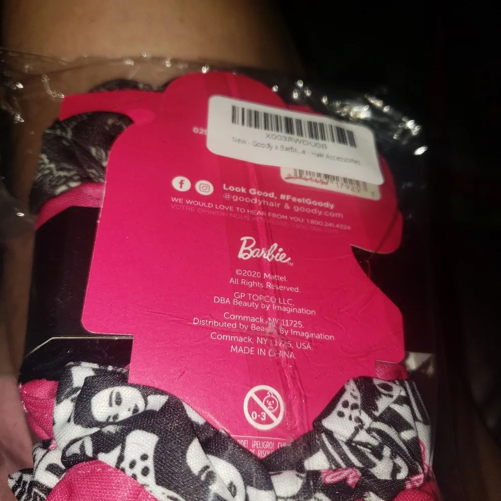 BARBIE X NYX COSMEDICS X TOO FACED COSMEDIC BAG- GIRL- YOU'RE SO TOO FACED!NIB